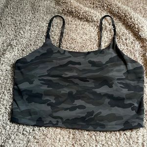 Woman’s tank, sports bra
